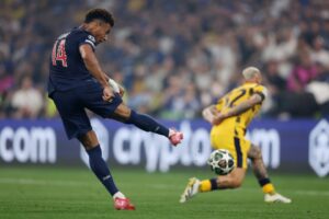 Read more about the article Desire Doue makes Champions League history and achieves feat neither Lionel Messi nor Cristiano Ronaldo managed