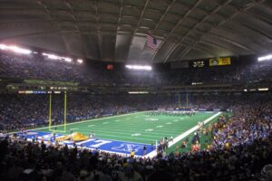 Read more about the article Much loved NFL home hosted first ever indoor World Cup game before being demolished and turned into $250m Amazon site