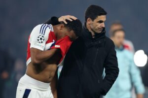 Read more about the article Mikel Arteta warned Arsenal fans will turn against him after Champions League failure: ‘You have to win something’