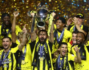 Read more about the article Karim Benzema guides Al Ittihad to historic first to break Pierre-Emerick Aubameyang’s heart