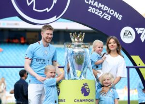 Read more about the article Kevin De Bruyne Man City goals, assists and trophies breakdown as Belgian legend prepares for departure