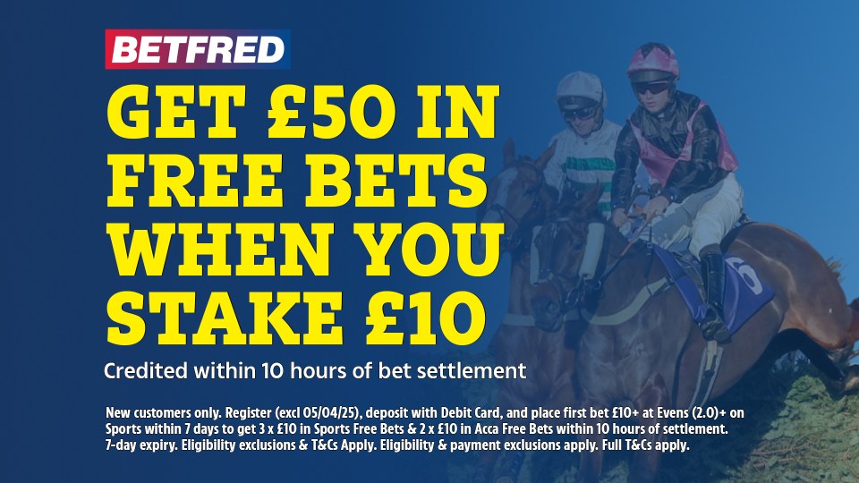 You are currently viewing Haydock Betting offer: Bet £10 get £50 in free bets on Betfred