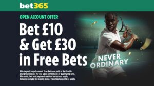 Read more about the article French Open betting offer: Bet £10 get £30 in free bets on bet365