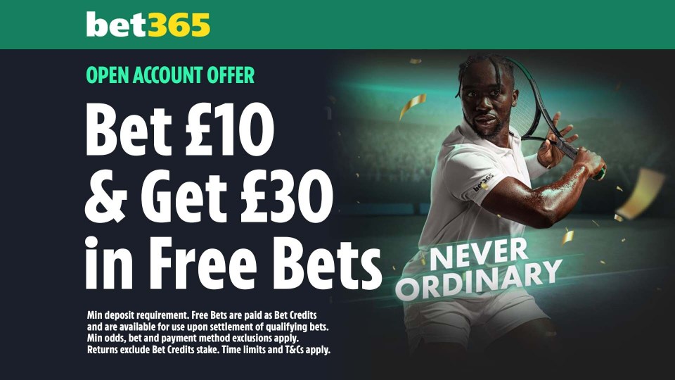 You are currently viewing French Open betting offer: Bet £10 get £30 in free bets on bet365