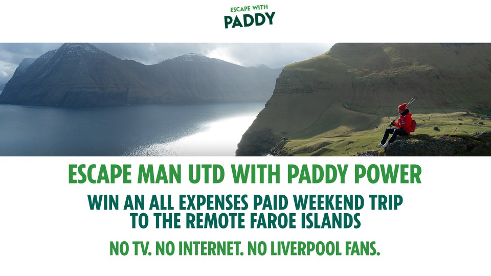 You are currently viewing Paddy Power offer Man United fans luxury getaway after season from hell