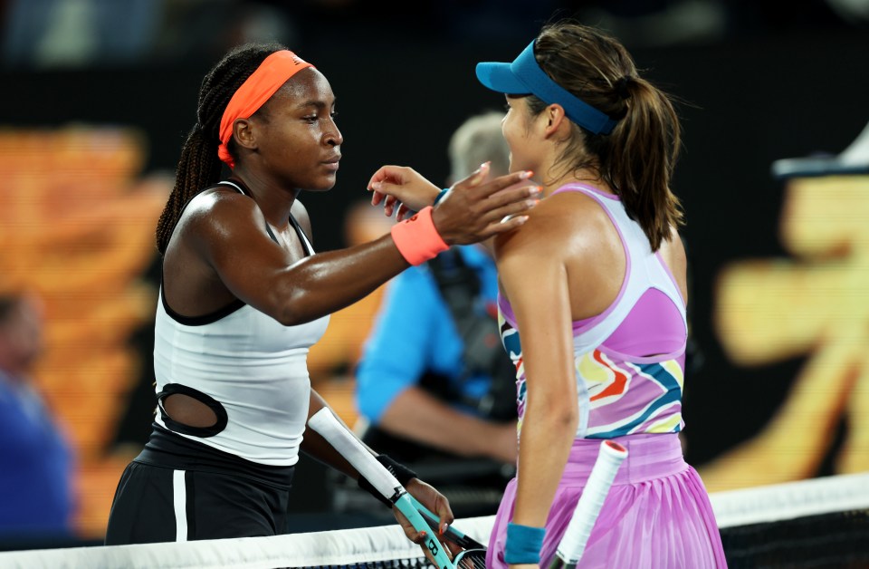 You are currently viewing Coco Gauff handed Emma Raducanu telling advice on how to deal with media spotlight before following Brit into US Open winners circle