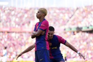Read more about the article How to watch Espanyol vs Barcelona for FREE as Spanish giants look to seal LaLiga title in blow to Bellingham and Mbappe