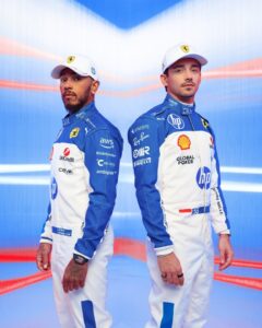 Read more about the article ‘Like pineapple on pizza’ – Why Lewis Hamilton’s Ferrari has blue livery for Miami Grand Prix