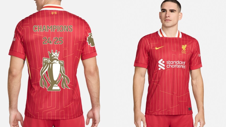 You are currently viewing Liverpool release special Champions shirt to celebrate Premier League title win