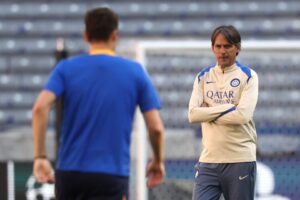 Read more about the article Inter Milan boss Simone Inzaghi speaks to two Premier League clubs amid uncertain future