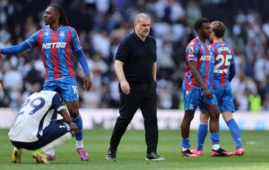 Read more about the article Tottenham Hotspur’s season is dying a lingering death, Crystal Palace fans chant sums up how poor Ange Postecoglou’s men are