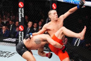 Read more about the article Paddy Pimblett questions Ilia Topuria’s undefeated UFC career as he confirms ideal next fight date and location
