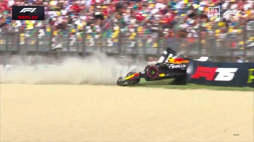 You are currently viewing ‘Stupid mistake’ – Formula 1 star left ‘ashamed’ over horror crash which saw car flip upside down
