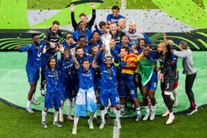 Read more about the article ‘Pub cup’ – Jamie O’Hara left infuriated by Chelsea’s ‘European grand slam’ celebrations