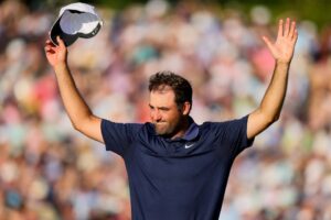 Read more about the article ‘Crap and junk’ – Scottie Scheffler reveals plans for iconic golf major trophy