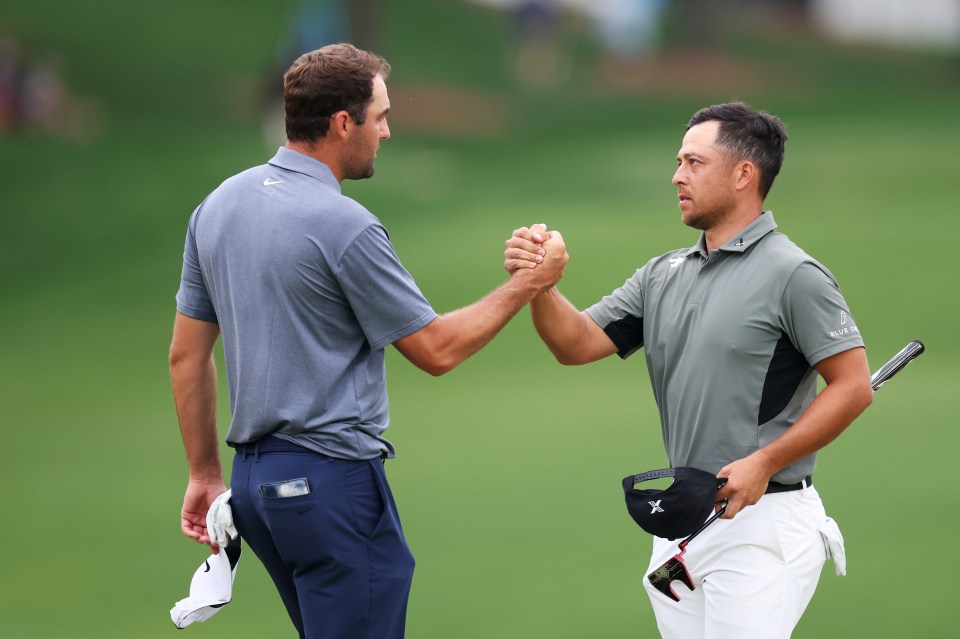 You are currently viewing Scottie Scheffler embroiled in Rory McIlroy non-conforming club debate as he closes in on PGA Championship glory