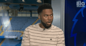 Read more about the article Kelly Cates forced to interrupt Daniel Sturridge as fire alarm goes off during Sky’s Super Sunday