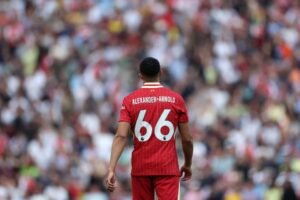 Read more about the article ‘I wasn’t completely happy’ – Arne Slot takes parting shot at Trent Alexander-Arnold