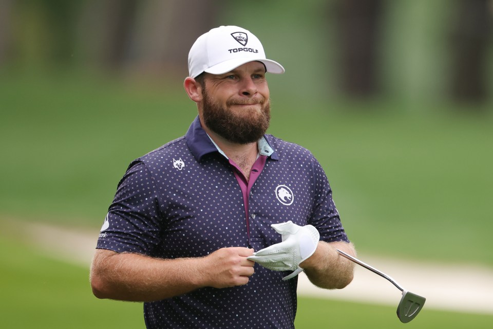 Read more about the article Tyrrell Hatton in X-rated rant at own club after ugly triple bogey at PGA Championship