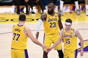 Read more about the article ‘Nico was right’ – Fans say same thing as Lakers crash out of playoffs and Charles Barkley says Luka Doncic ‘couldn’t guard a chair’