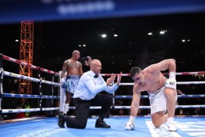 Read more about the article Fabio Wardley brutally knocks out Justis Huni in remarkable comeback win