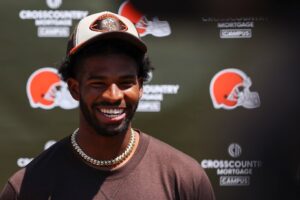 Read more about the article ‘Don’t gotta lie’ – Shannon Sharpe fiercely defends Shedeur Sanders against critics as Stephen A. Smith backs ‘devastated’ Deion