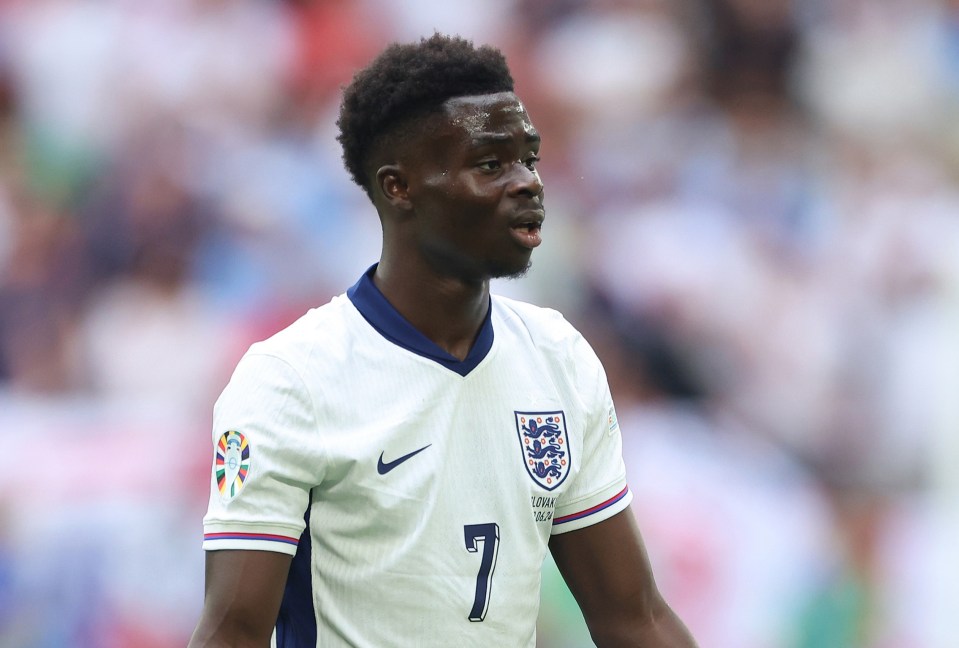 Read more about the article Bukayo Saka forced to wait for Thomas Tuchel debut after being left out of England squad