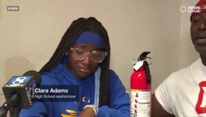 Read more about the article ‘I am in shock’ – Teenage sprinter heartbroken after being ‘robbed’ of title over celebration