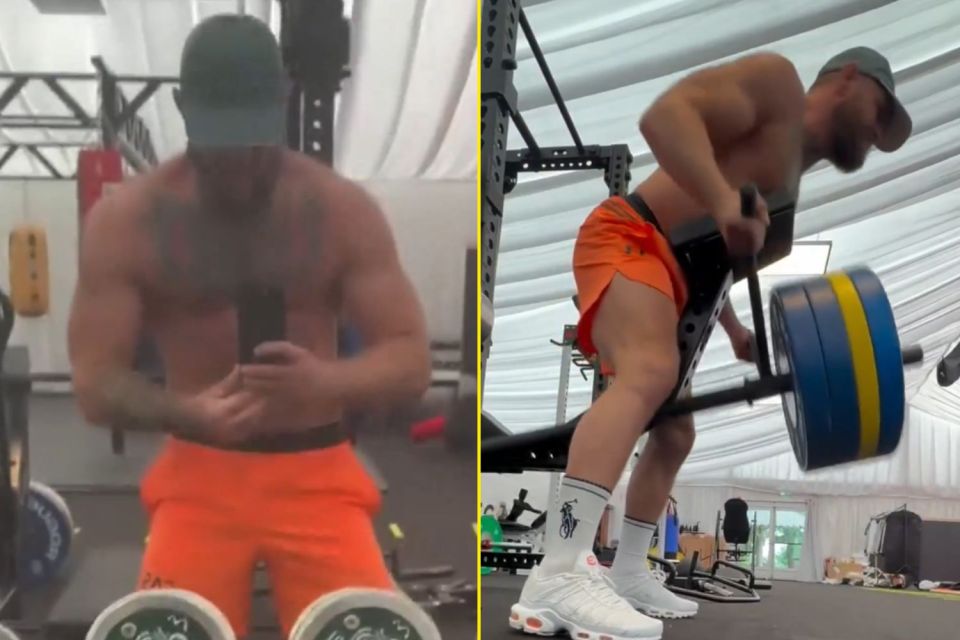 You are currently viewing Conor McGregor shows off current physique as four-year UFC milestone approaches: ‘Bodybuilder’