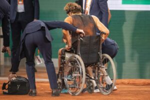 Read more about the article Alexander Zverev was forced off court in wheelchair with gruesome French Open injury and thought career was over