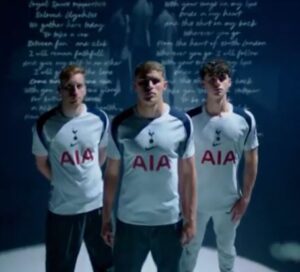 Read more about the article ‘Genius’ – Tottenham poke fun at infamous lasagne-gate in new kit launch