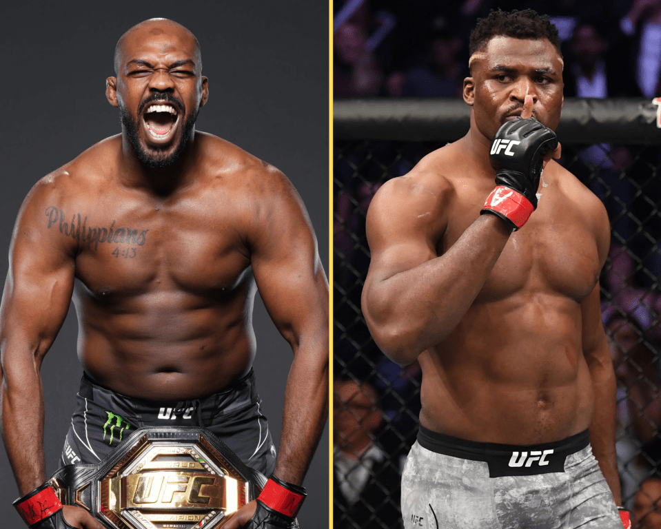 You are currently viewing Jon Jones drops Francis Ngannou bombshell in bad news for Tom Aspinall