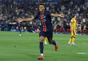 Read more about the article ‘Tried to tell ’em’ – Tottenham player has last laugh as Desire Doue stars in Champions League win