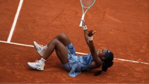 Read more about the article Coco Gauff in tears as she ends ten-year drought as Aryna Sabalenka suffers French Open meltdown