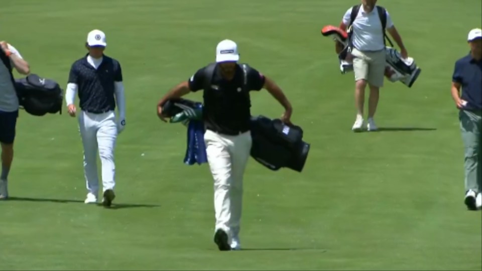 You are currently viewing ‘Just hoofed it 36’ – PGA Tour winner splits with caddie before brutally missing out on US Open