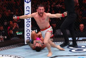 Read more about the article Merab Dvalishvili equals epic Jon Jones feat by submitting Sean O’Malley in ‘freakish’ UFC 316 win