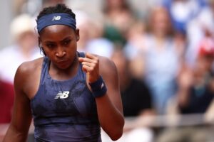 Read more about the article ‘Try to get through this’ – Coco Gauff got so emotional at painful French Open loss she broke down in tears on stage